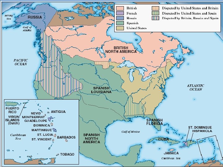 Treaty of Paris, 1783 • Great Britain recognized the independence of the United States