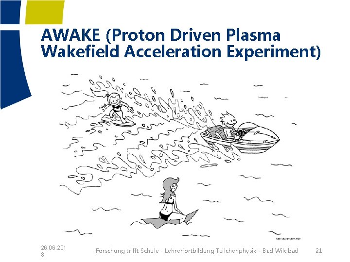 AWAKE (Proton Driven Plasma Wakefield Acceleration Experiment) 26. 06. 201 8 Forschung trifft Schule