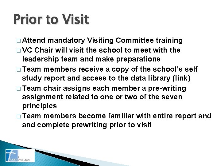 Visiting Committee Member Training for Ensuring Educational Excellence