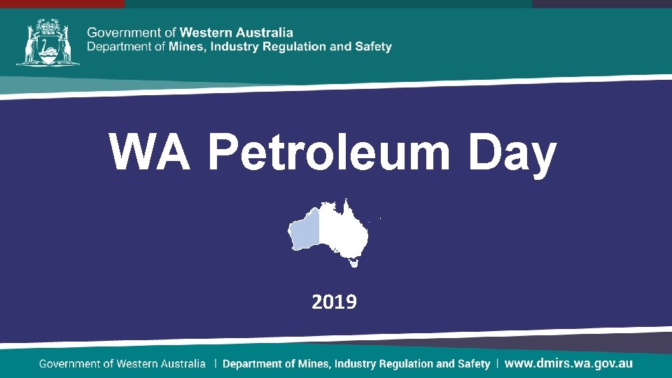WA Petroleum Day 2019 