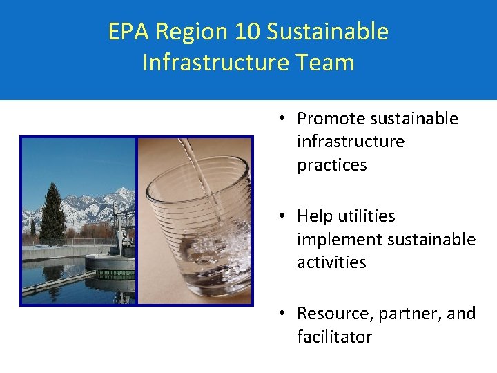 Sustainable Water Infrastructure and Opportunities in Rural Idaho