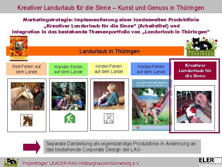 Kreativer Landurlaub für die Sinne – Kunst und Genuss in Thüringen Marketingstrategie: Implementierung einer