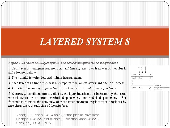 LAYERED SYSTEM S Figure 2. 13 shows an n-layer system. The basic assumptions to