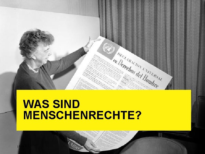 WAS SIND MENSCHENRECHTE? | Folie 1 