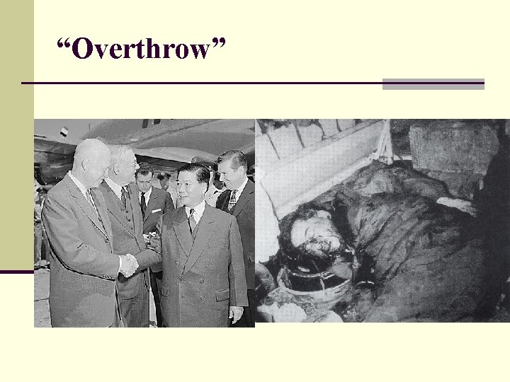 “Overthrow” 