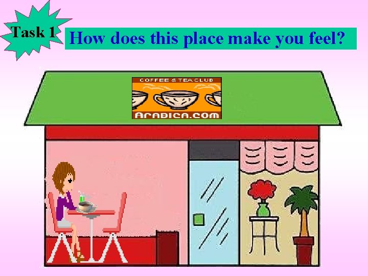 Task 1 How does this place make you feel? Task 1 How does this place make you feel?