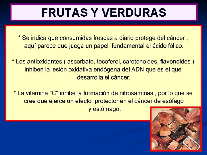 FRUTAS Y VERDURAS 