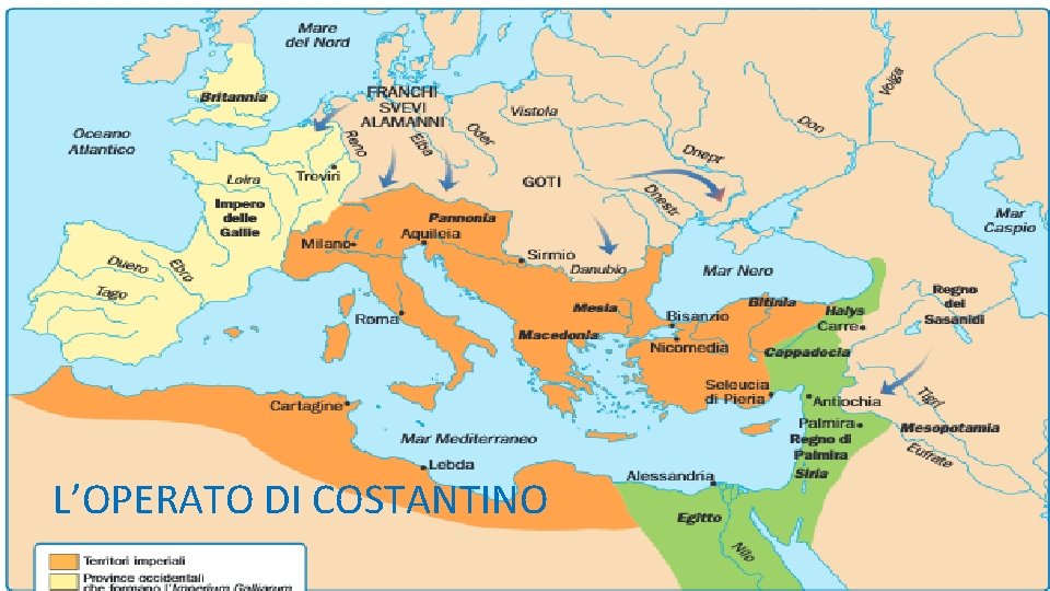 L’OPERATO DI COSTANTINO 