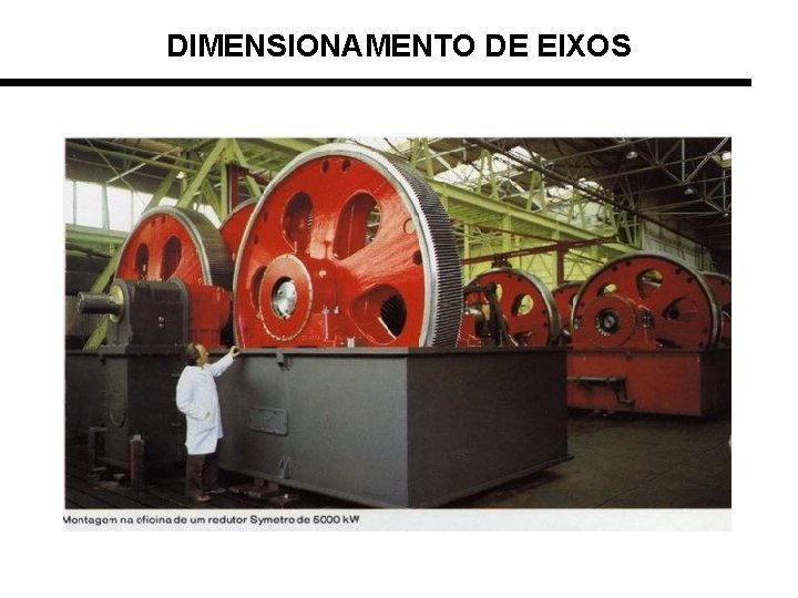 DIMENSIONAMENTO DE EIXOS 