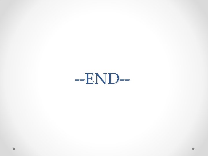 --END-- 