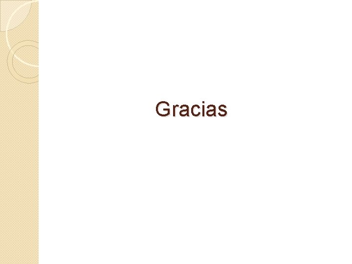 Gracias 