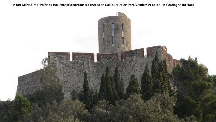 Le fort Saint-Elme Point de vue exceptionnel sur les ancres de Collioure et de