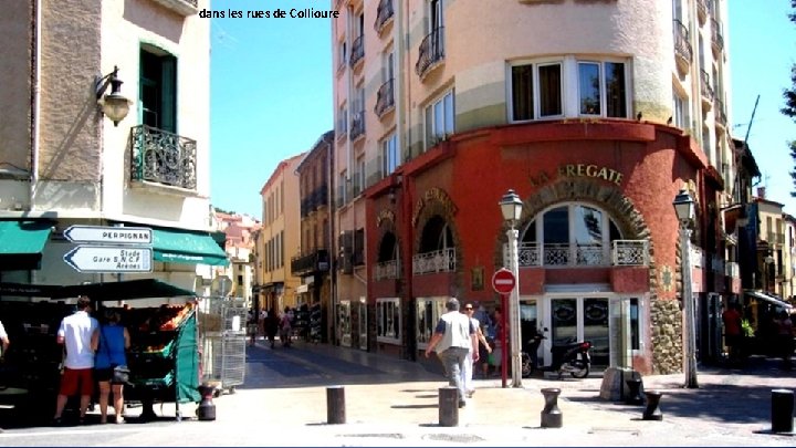 dans les rues de Collioure 