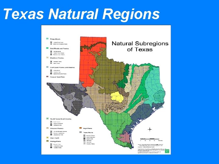 Texas Natural Regions 