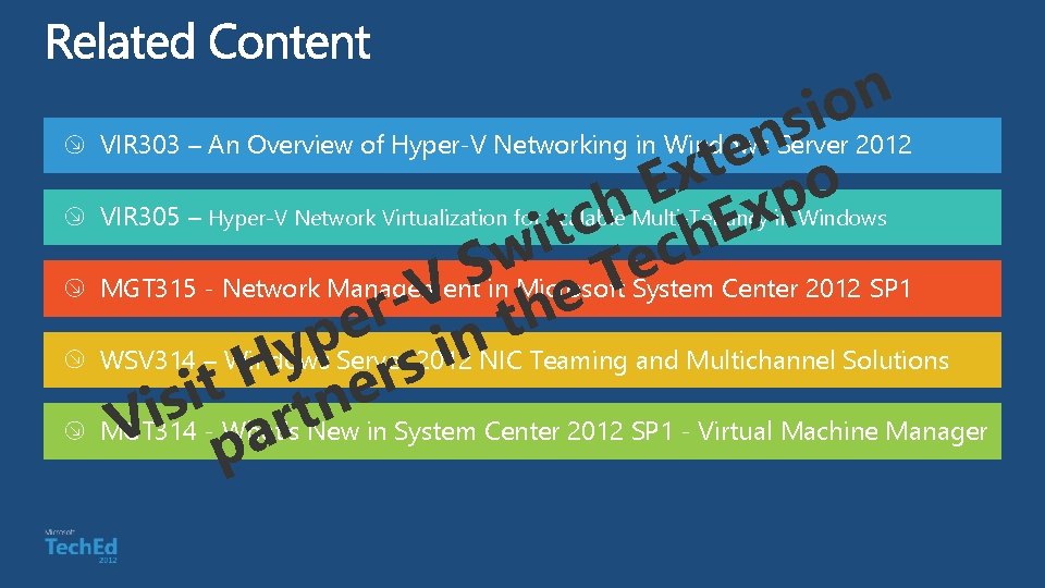 n o i s VIR 303 – An Overview of Hyper-V Networking in Windowsn