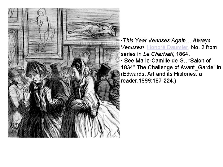  • This Year Venuses Again… Always Venuses!. Honoré Daumier, No. 2 from series