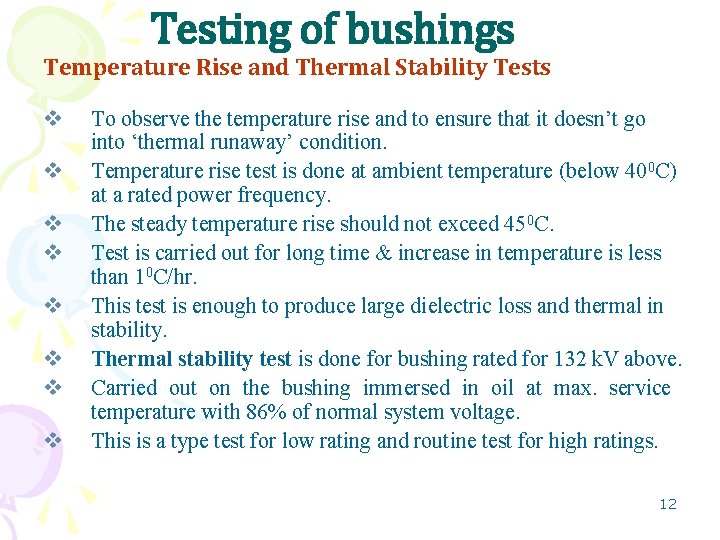 High Voltage Testing of Electrical equipments Lecture 8