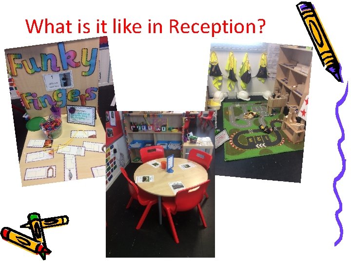 What is it like in Reception? 