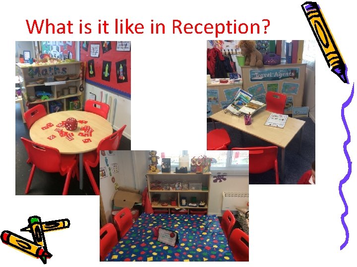 What is it like in Reception? 