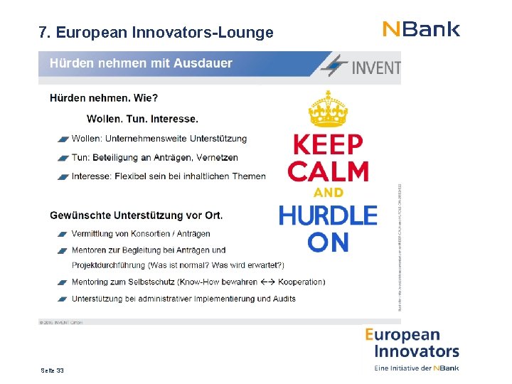 7. European Innovators-Lounge Seite 33 