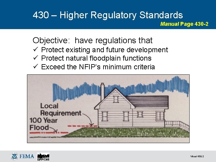 430 – Higher Regulatory Standards Manual Page 430 -2 Objective: have regulations that ü