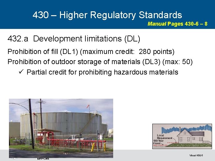 430 – Higher Regulatory Standards Manual Pages 430 -6 – 8 432. a Development