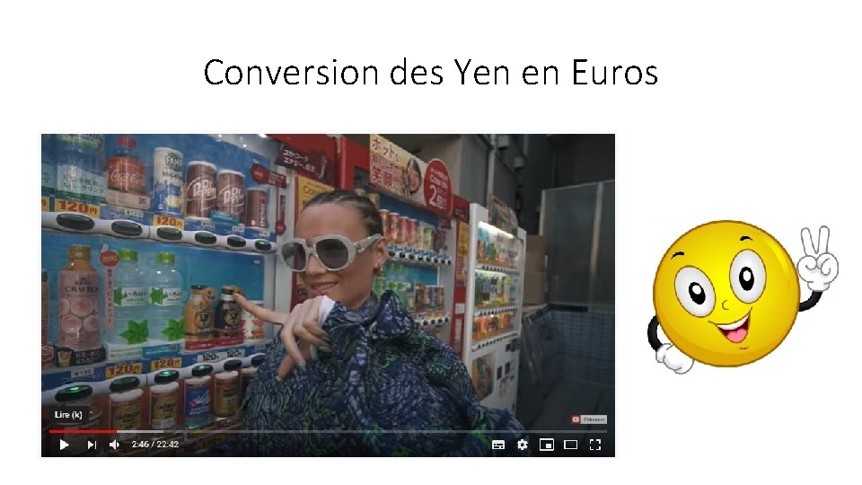 Conversion des Yen en Euros 