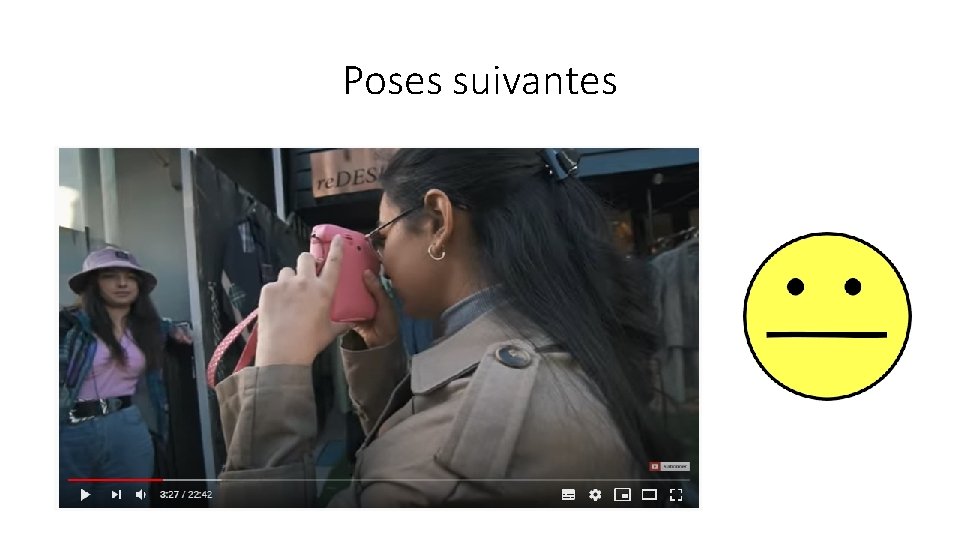 Poses suivantes 