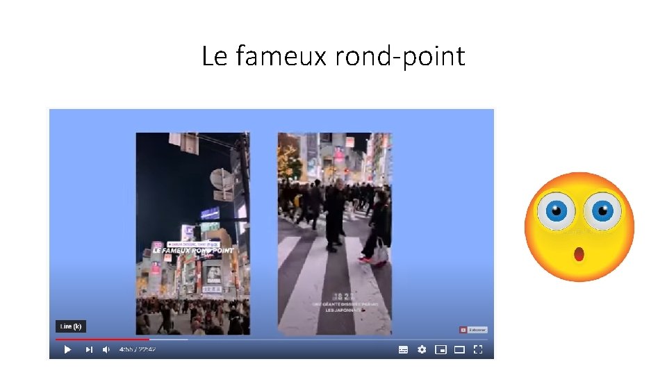 Le fameux rond-point 