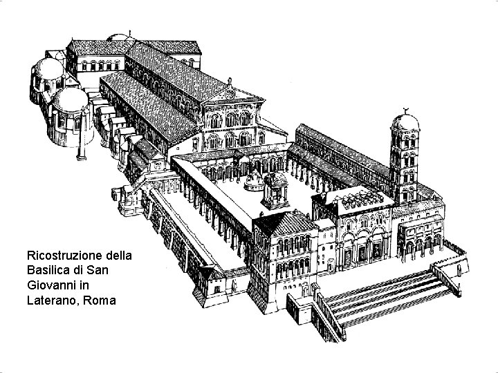 Ricostruzione della Basilica di San Giovanni in Laterano, Roma 