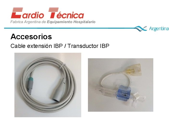 Accesorios Cable extensión IBP / Transductor IBP 