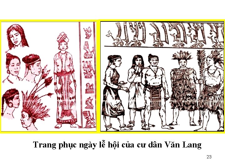 Trang phục ngày lễ hội của cư dân Văn Lang 23 