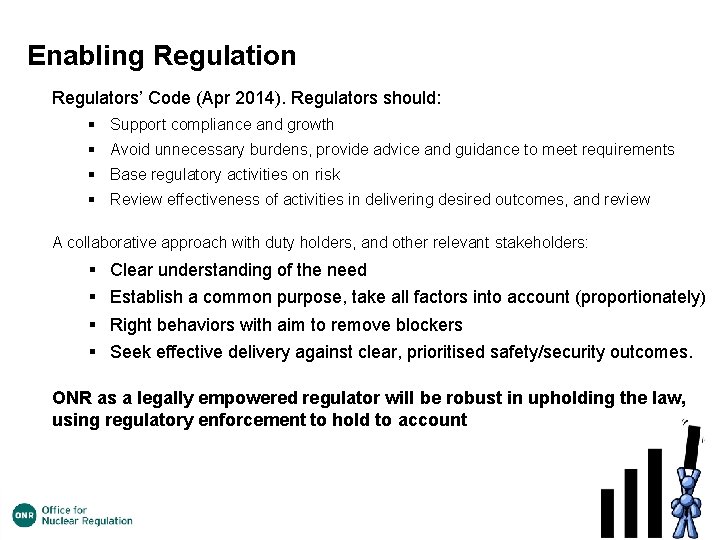 Enabling Regulation Regulators’ Code (Apr 2014). Regulators should: § Support compliance and growth §