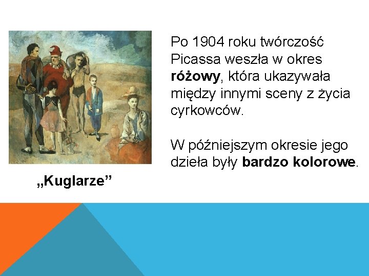 PABLO PICASSO Urodzi si w 1881 roku w