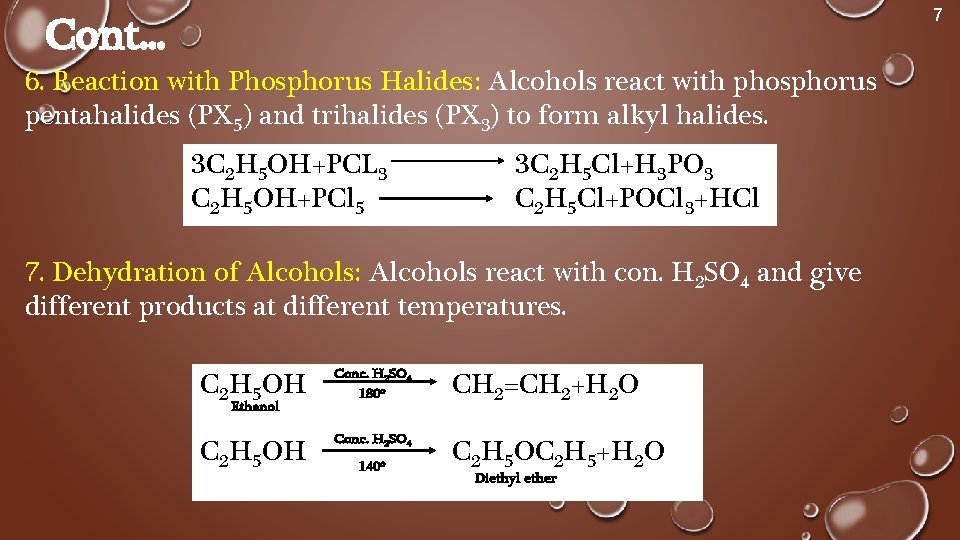 Unit 2 Chemistry Of Carbonyl Compounds Topic Alcohol