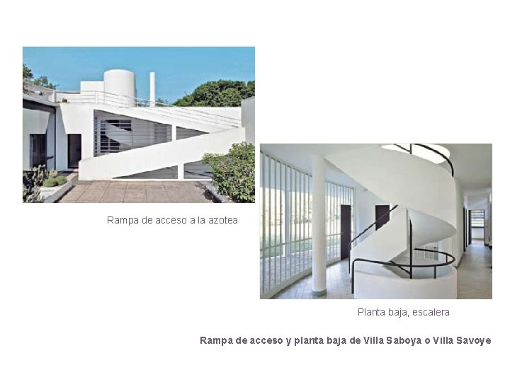Rampa de acceso a la azotea Planta baja, escalera Rampa de acceso y planta Rampa de acceso a la azotea Planta baja, escalera Rampa de acceso y planta