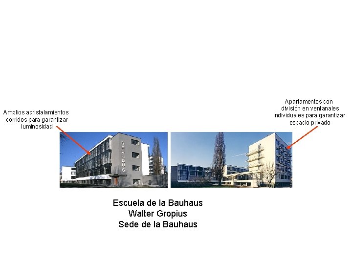 Apartamentos con división en ventanales individuales para garantizar espacio privado Amplios acristalamientos corridos para Apartamentos con división en ventanales individuales para garantizar espacio privado Amplios acristalamientos corridos para