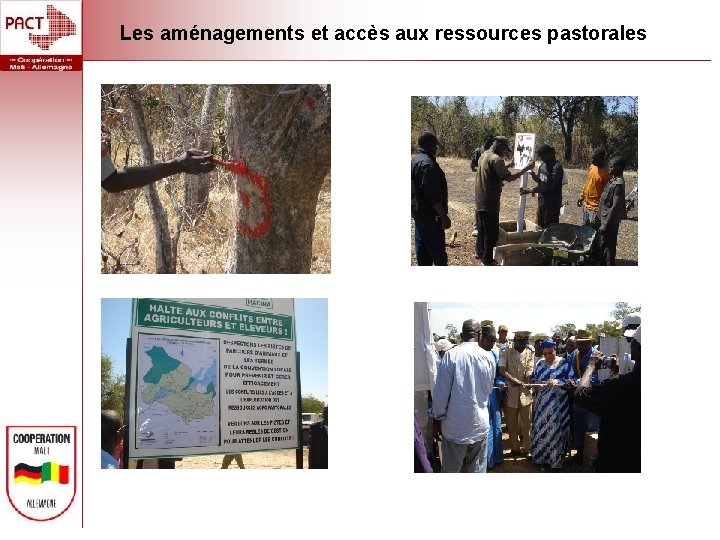 Les aménagements et accès aux ressources pastorales 