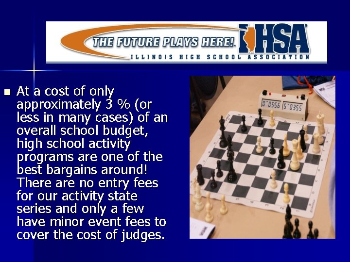 n At a cost of only approximately 3 % (or less in many cases)