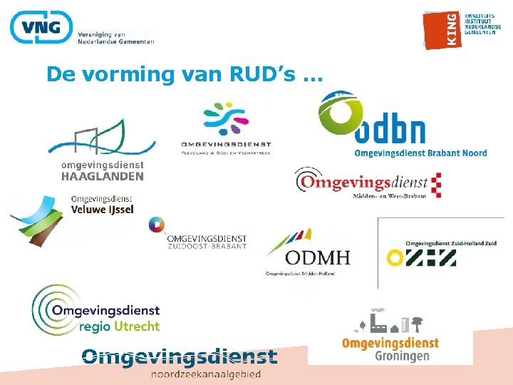 De vorming van RUD’s … 