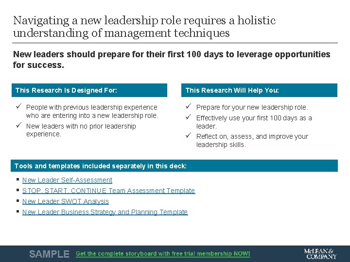 Navigating a new leadership role requires a holistic understanding of management techniques New leaders