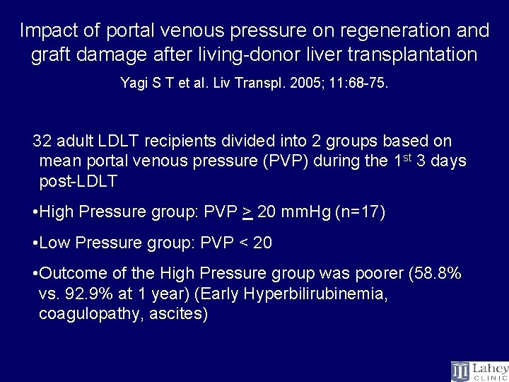 Impact of portal venous pressure on regeneration and graft damage after living-donor liver transplantation