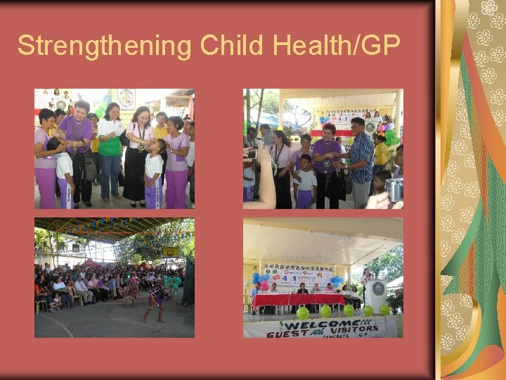 Strengthening Child Health/GP 