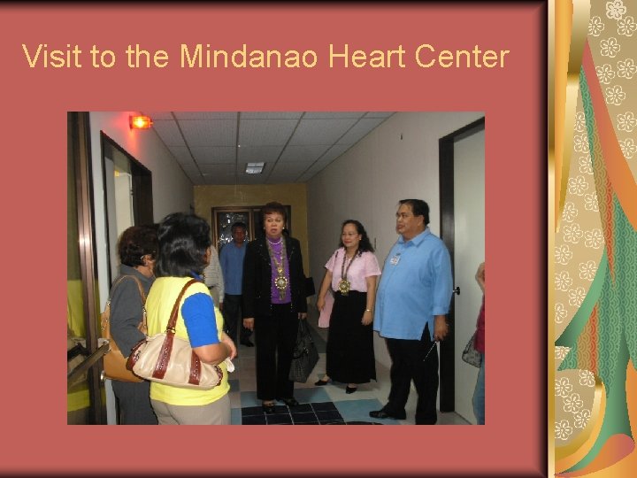 Visit to the Mindanao Heart Center 