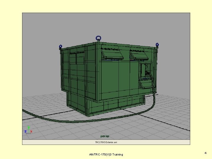 AN/TRC-170(V)3 Training 4 