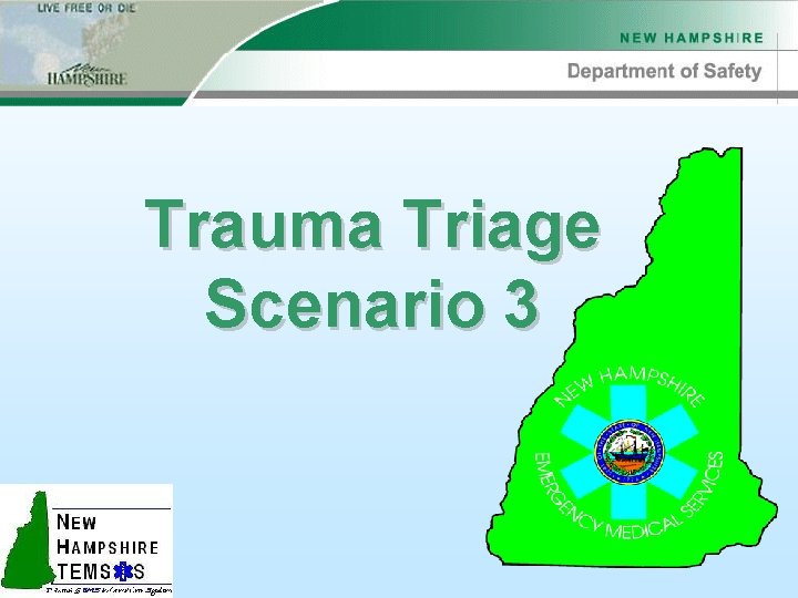 Trauma Triage Scenario 3 