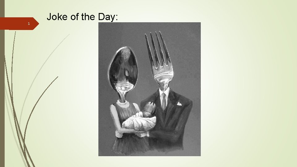 1 Joke of the Day: 