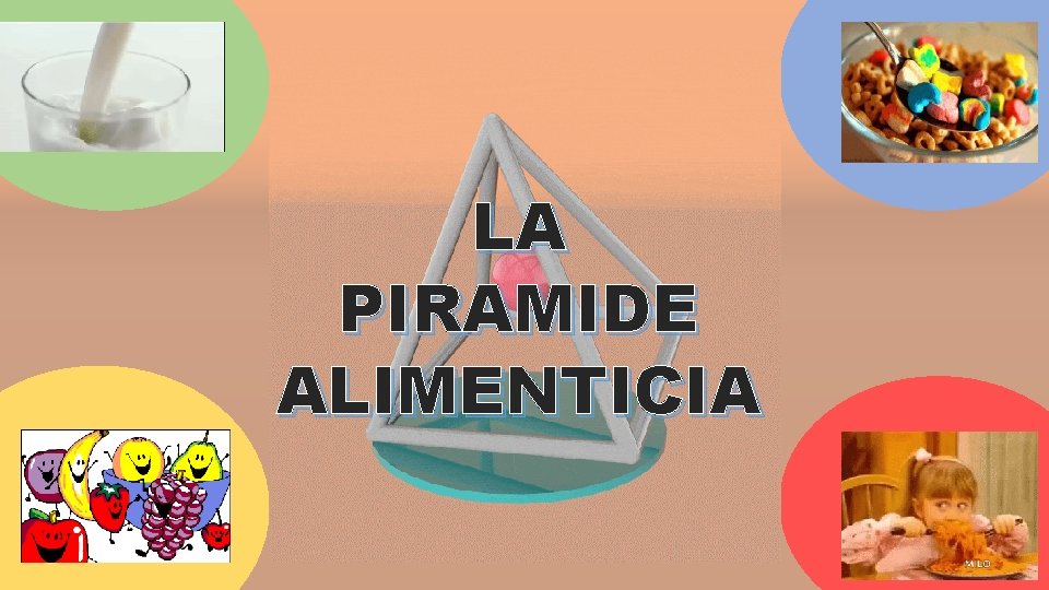 LA PIRAMIDE ALIMENTICIA 