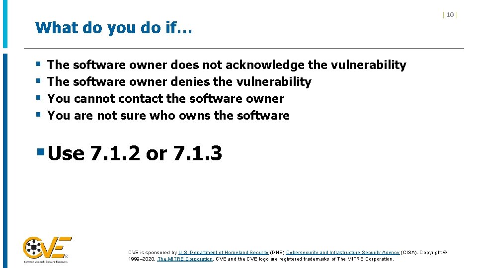What do you do if… § § | 10 | The software owner does What do you do if… § § | 10 | The software owner does
