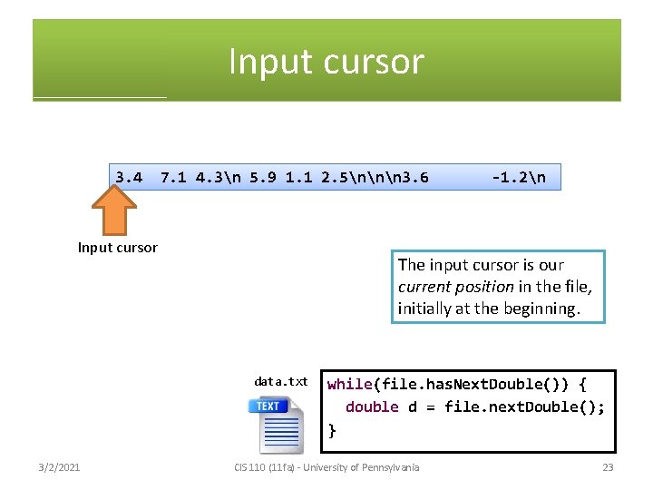 Input cursor 3. 4 7. 1 4. 3n 5. 9 1. 1 2. 5nnn